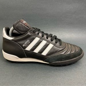 Adidas Mundial Team 019228 Turf Black White Soccer Football Shoes Men’s Size 8